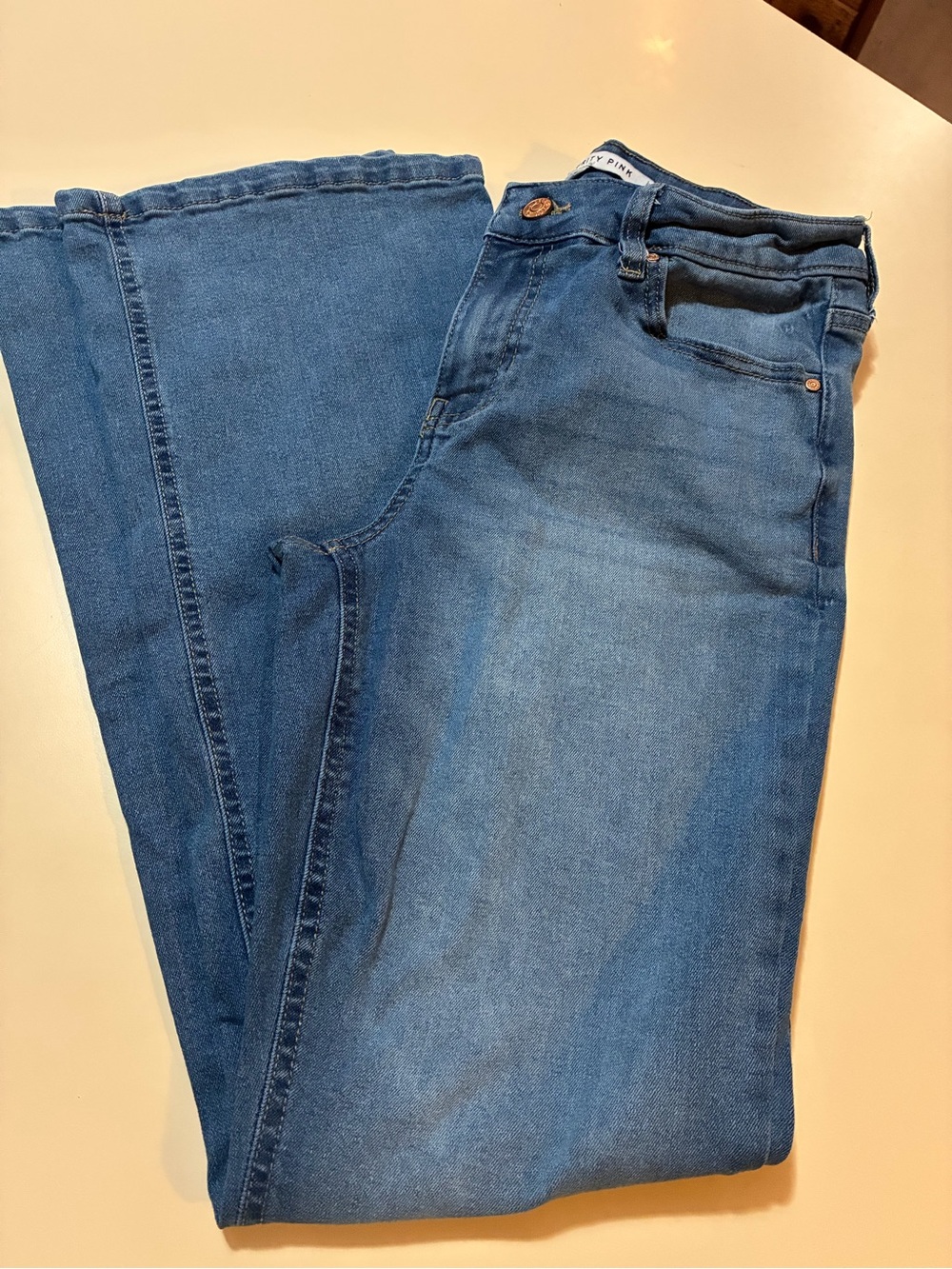 Celebrity Pink Women's Bootcut Jeans in Medium Blue